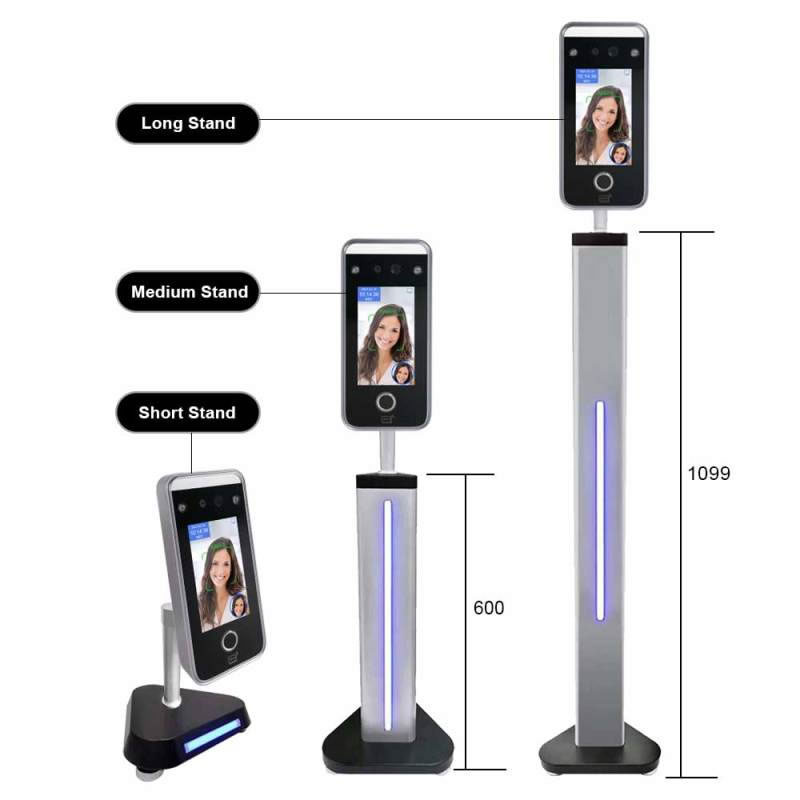 AI06F Dynamic Facial and Fingerprint Recognition Access Control System Terminal